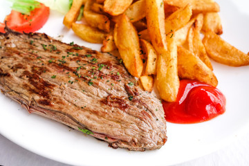 juicy steak beef meat