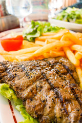 juicy steak beef meat