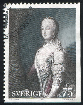 Queen Sofia Magdalena By Carl Gustaf Pilo