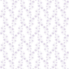 seamless floral and music notes pattern