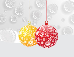 Christmas decoration background