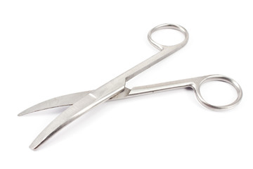 Obraz premium Nail scissors isolated on white