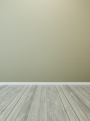 empty wall in the room