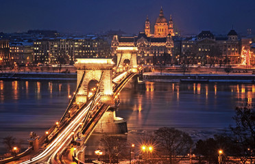 Budapest in winter