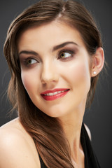 Fototapeta premium young woman isolated portrait