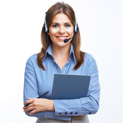 customer woman portrait