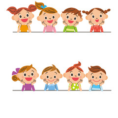 かわいい子供達