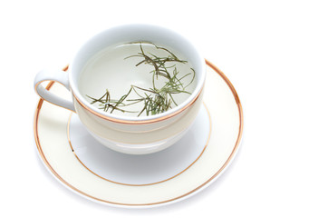Homemade rosemary tea