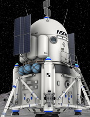 着陸船 © tsuneomp