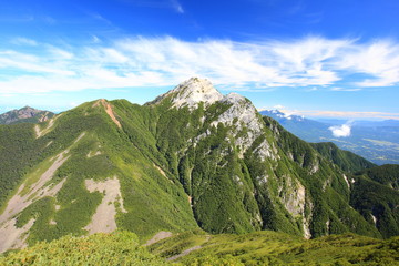 Minami Alps Mt. Kaikomagatake, Yamanashi, Japan