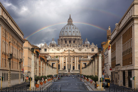 Basilica di San Pietro. Rome. Italy.