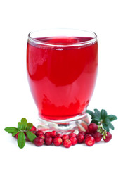 Fruit cranberries drink