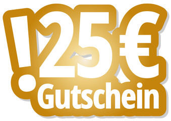 25 € Gutschein