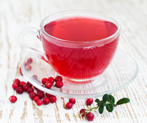 Cranberry tea