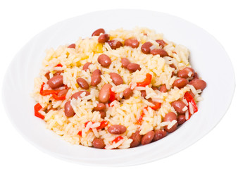 rice with red beans