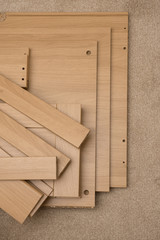 Pieces of Flat Pack Furniture