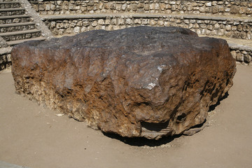Meteorite Hoba in Namibia