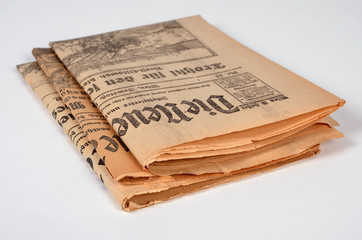old newspaper