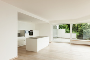 beautiful new apartment, interior, modern kitchen