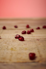 Obraz na płótnie Canvas Red pomegranate fruit