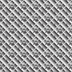 Design seamless metallic diagonal pattern