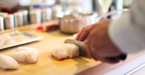 Zubereitung von Fisch