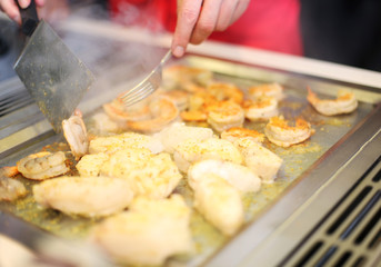Fisch anbraten
