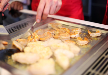 Fisch anbraten