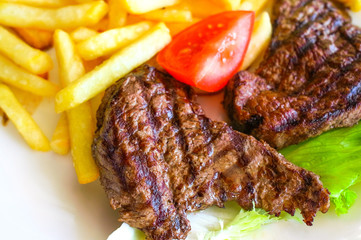 juicy steak beef meat