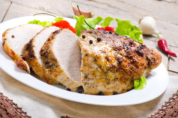 roasted meat