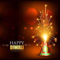 happy diwali crackers