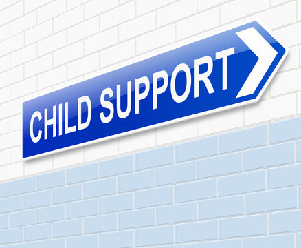 Child support concept.