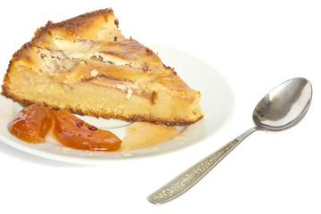 a piece of apple pie