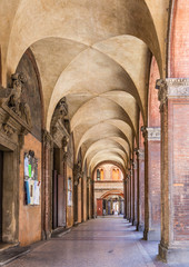san luca arcade in Bologna, Italy - 57536158