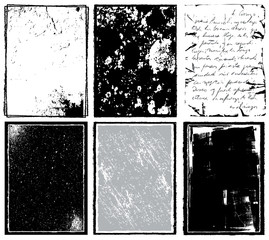 Vector borders, backgounds and textures