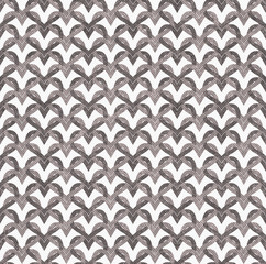Gray Interlaced Circles Textured Fabric Background