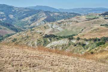 Naklejka premium Mountain landscape