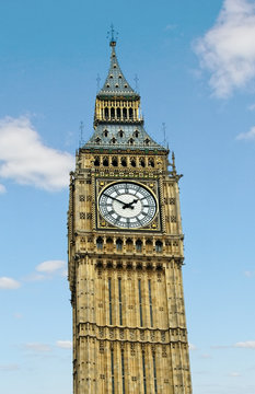 Big Ben in Westminster.