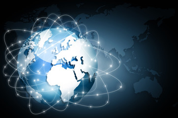 Best Internet Concept of global business from concepts series