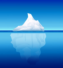 Iceberg-vector illustration