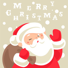 Santa Claus Christmas card
