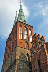 Fototapeta na wymiar Berlin, kościół św Mikołaja w Nikolai