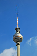 Berlino, la torre della televisione ad Alexanderplatz