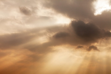 Obraz premium sky with sun