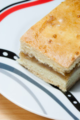 Homemade apple pie
