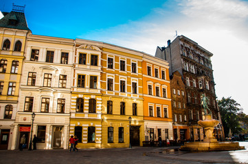 Obraz premium Magic old town of Wroclaw, Poland