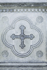 Cross stone religion