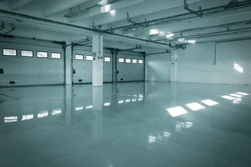 Fotobehang Formule 1 auto-motor speedway garage station  © fotopic