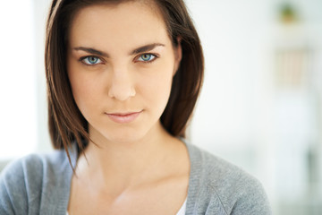 Calm woman