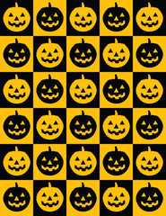 Pumpkin Pattern! Vector eps8!